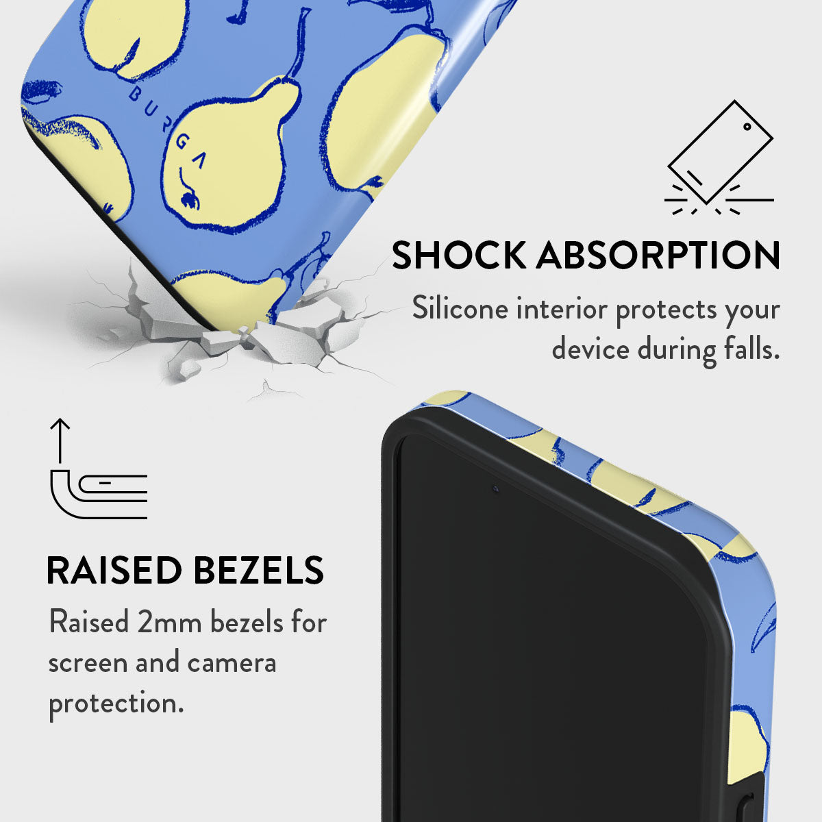 Pear Crush - iPhone 13 Mini Case | BURGA