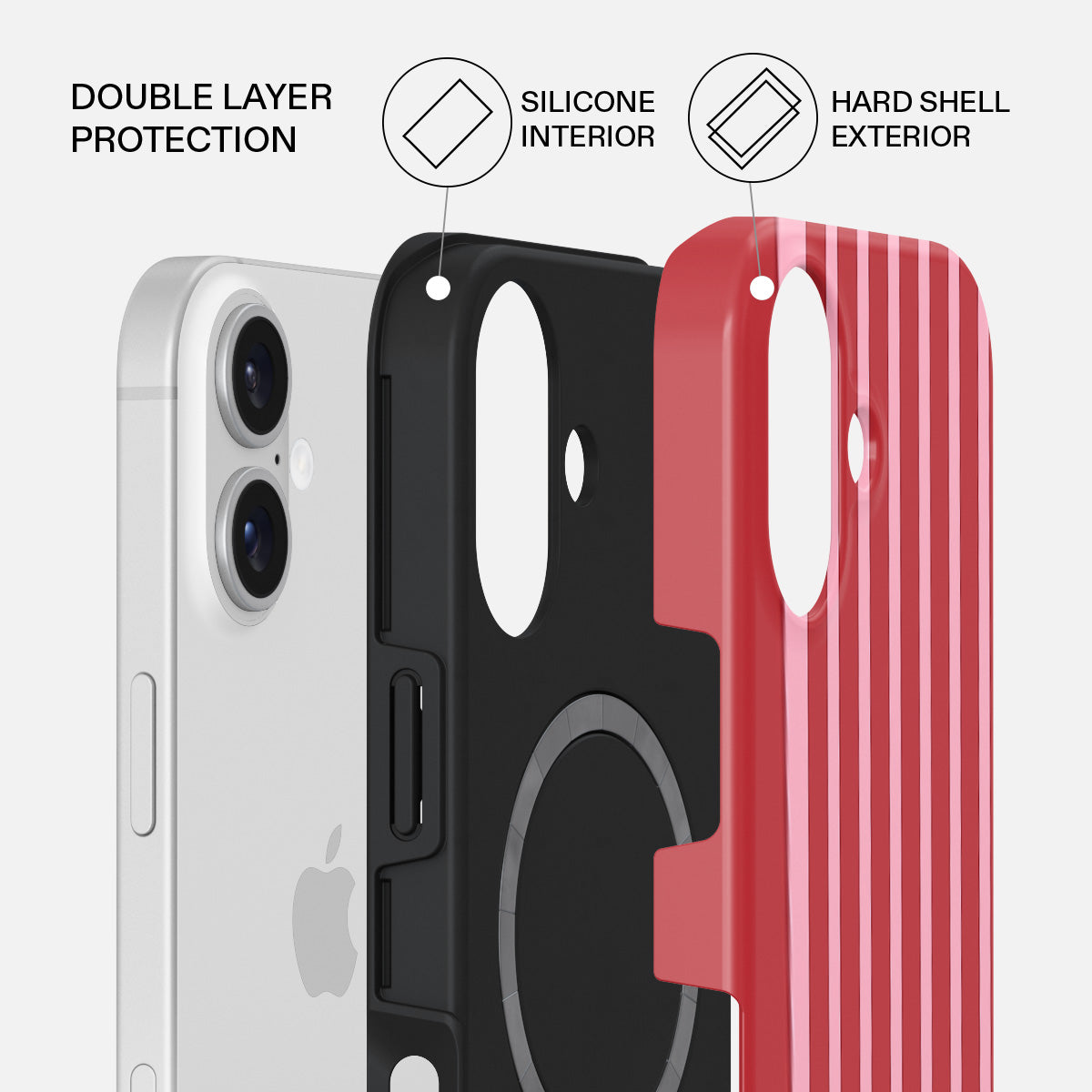 iPhone 16 Case, Strawberry Jam | BURGA