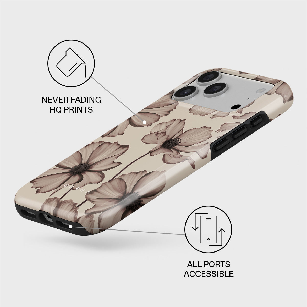 BURGA Barely Yours - iPhone 17 Pro ケース Barely Yours - iPhone 17 Pro Max Case | BURGA
