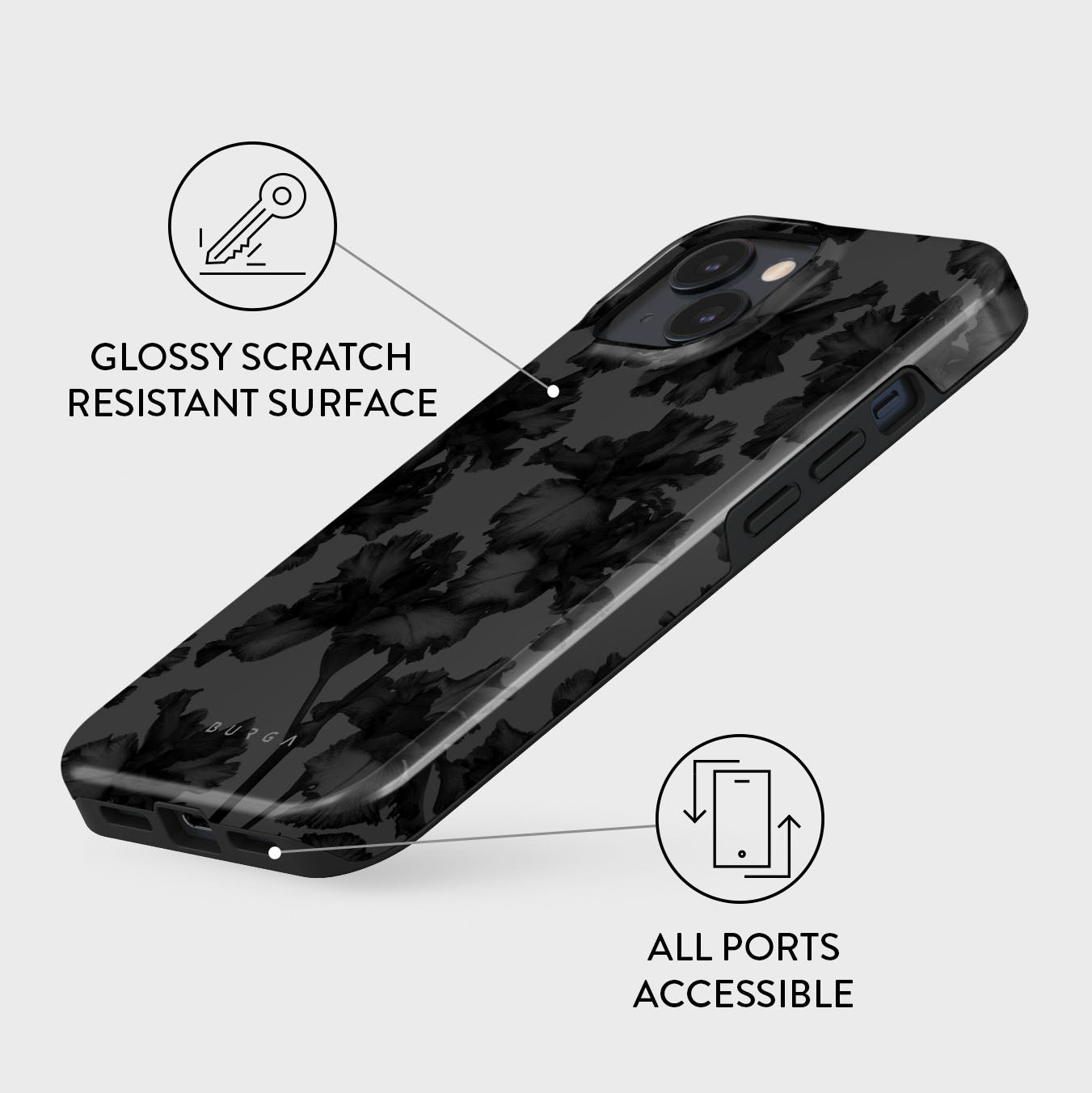 Nocturnal - iPhone 15 Case | BURGA Nocturnal - iPhone 15 Case | BURGA