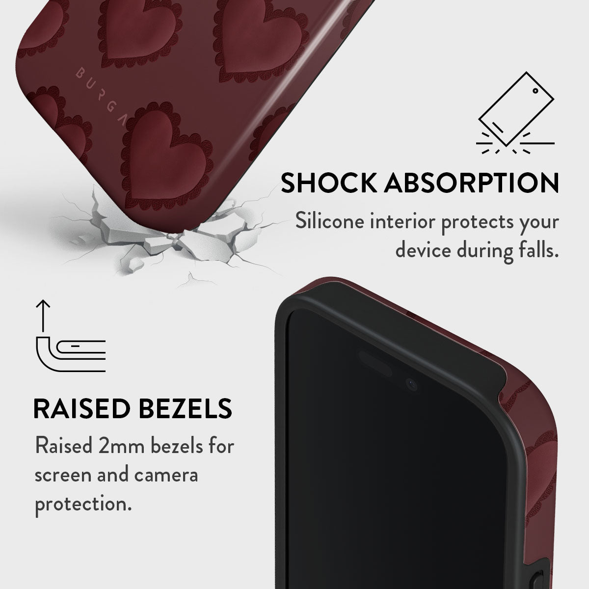 Loveholic - iPhone 16 Pro Max Case | BURGA