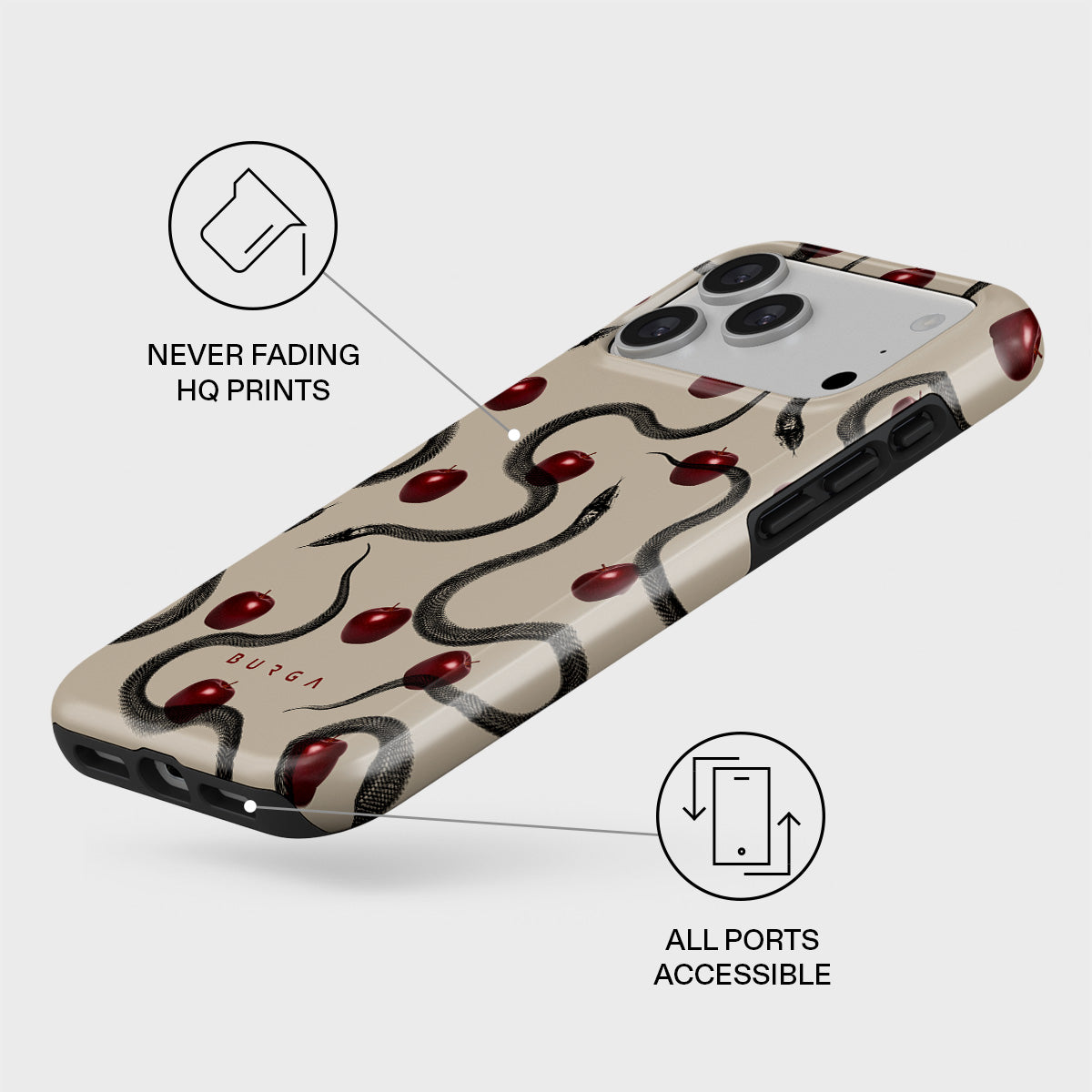 Sinful - iPhone 17 Pro Max Case | BURGA
