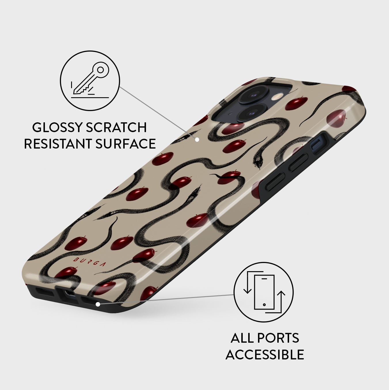 iPhone13ケース　BURGA Sorry Busy - iPhone 13 Case | BURGA