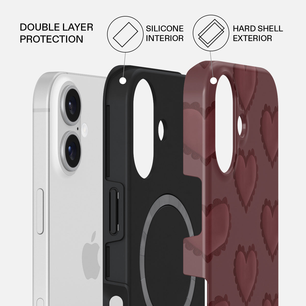 【BURGA】 Loveholic - iPhone 16ケース Loveholic - iPhone 16 Plus Case | BURGA