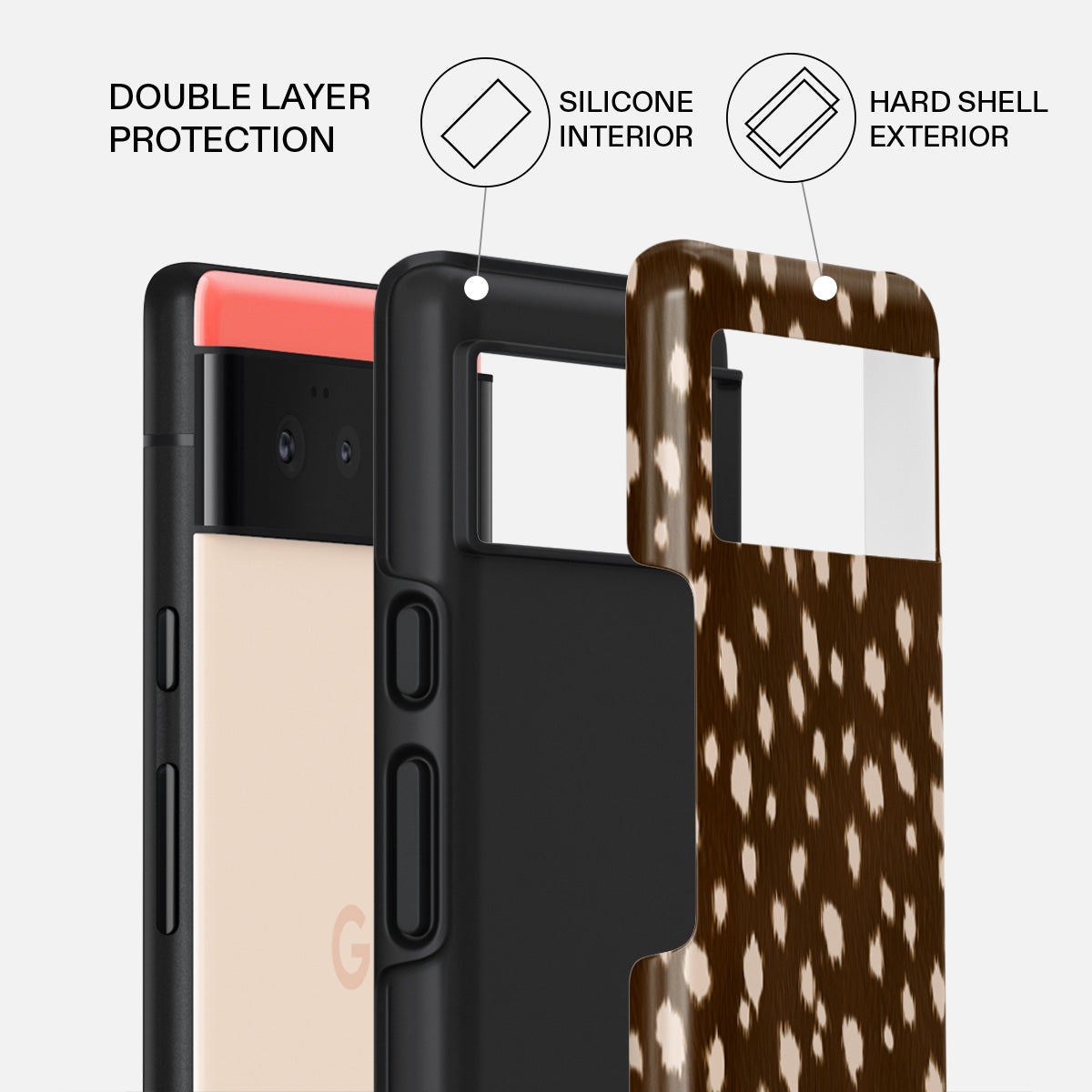 Google Pixel 6a Case, Cinnamon Roll | BURGA