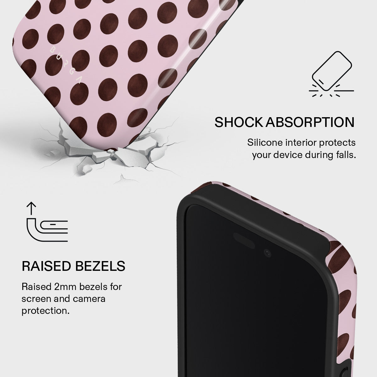 新品BURGA iPhone16 ケース Player - iPhone 16 Pro Case | BURGA