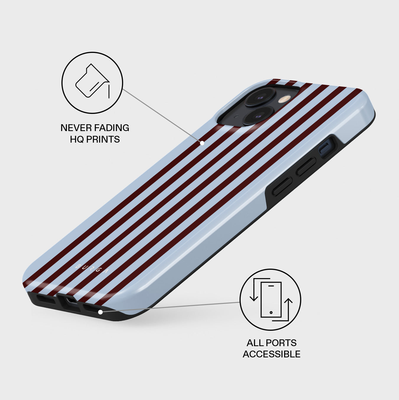 Offline - iPhone 15 Case | BURGA