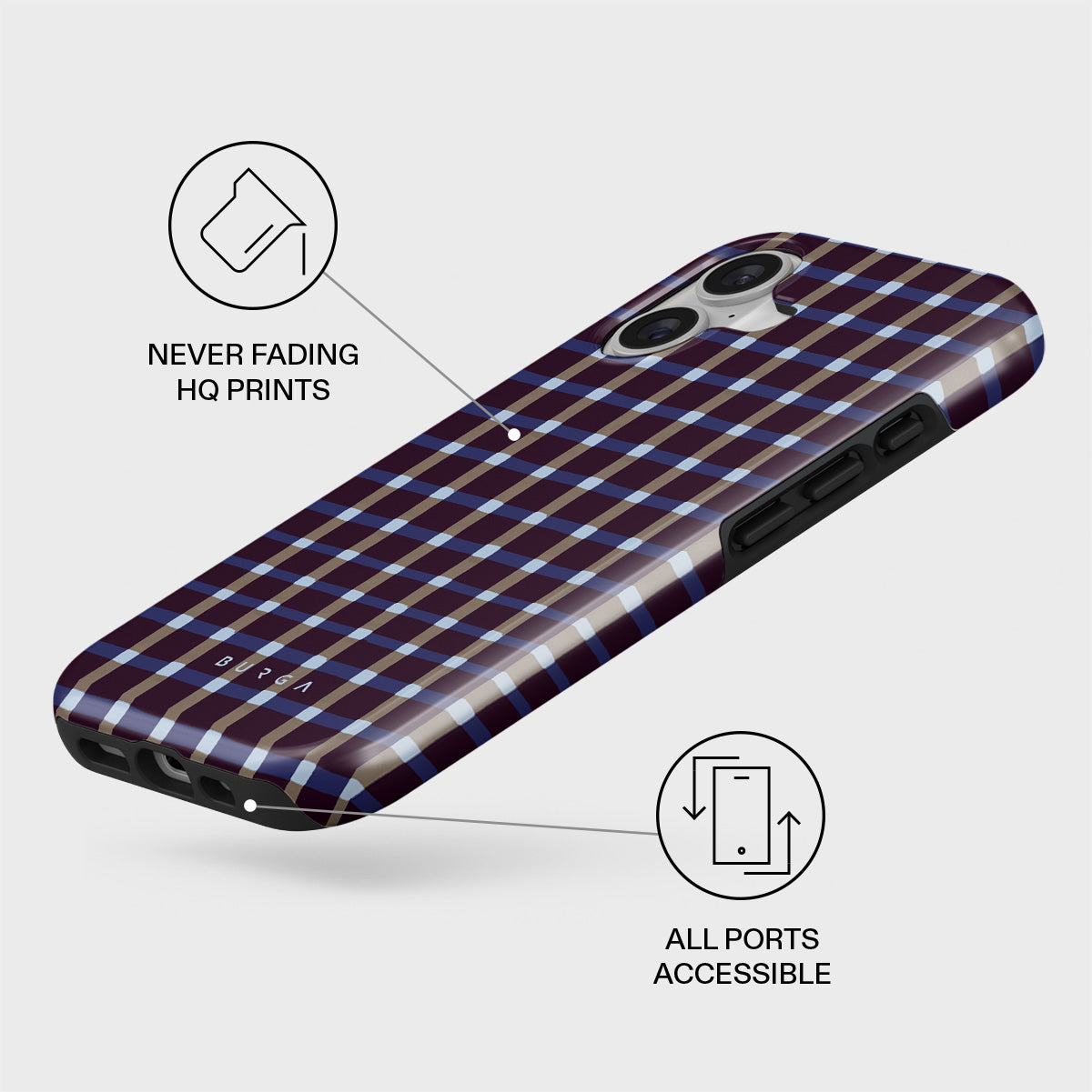 Crosscheck - iPhone 17 Case | BURGA