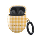Tuscan Sun - Yellow Plaid Google Pixel Buds Pro Case 1