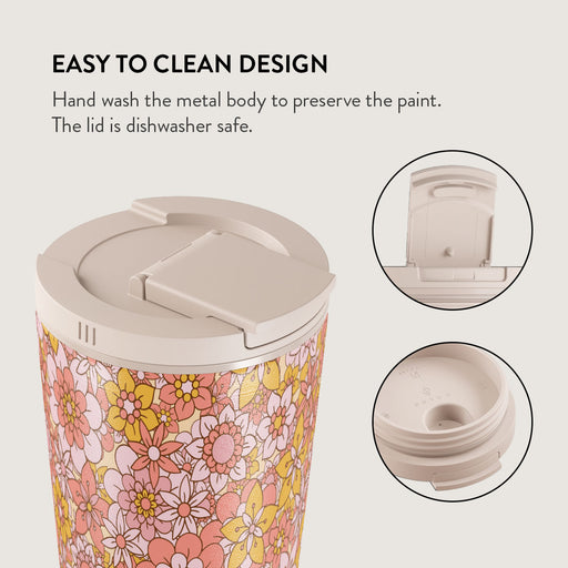 Garden Brunch - Floral Travel Mug 16
