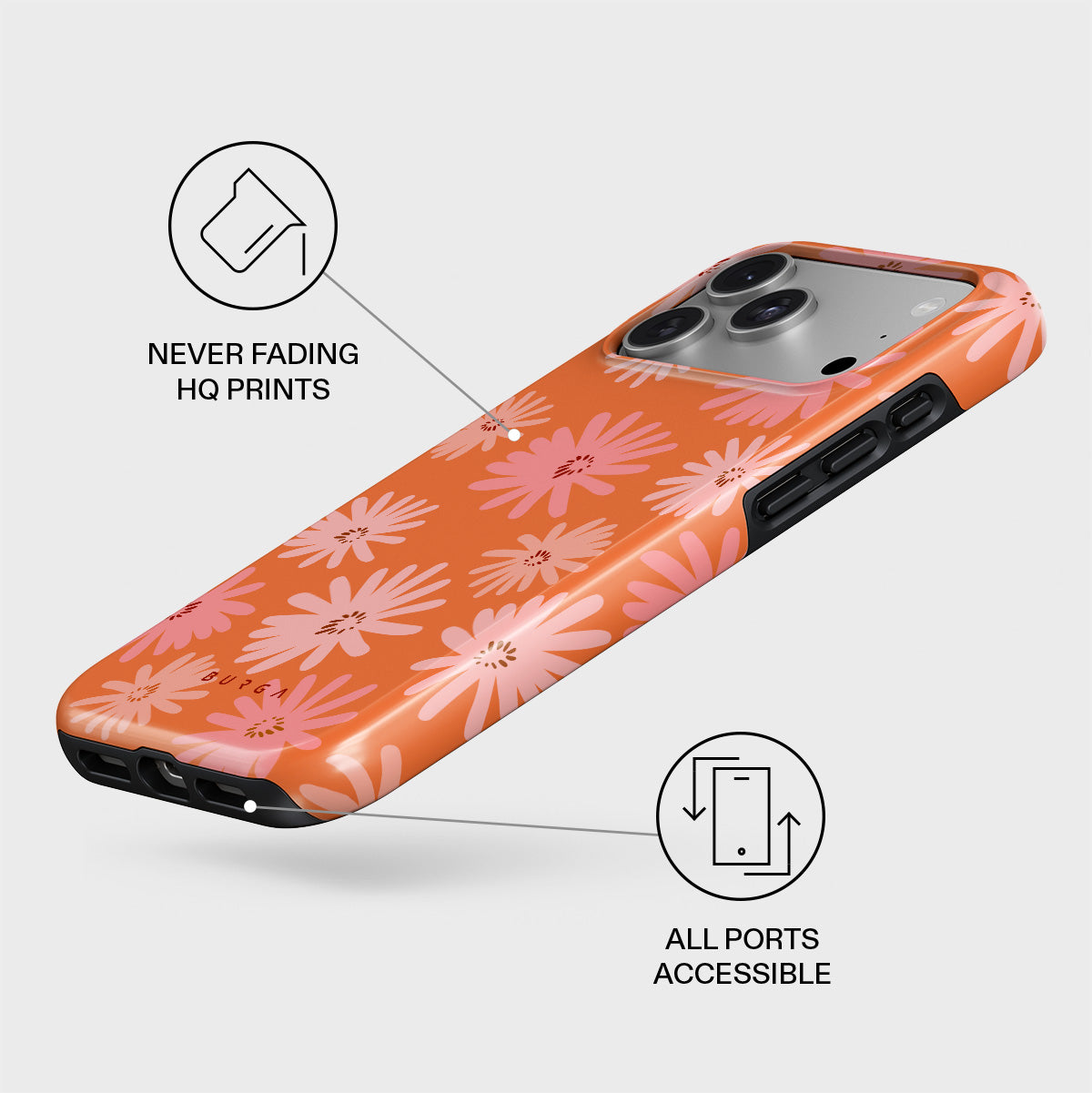 iPhone 17 Pro Max Case, Golden Hour | BURGA