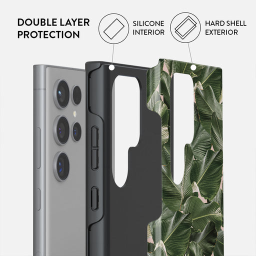 So Lush - Bannana Leaves Samsung Galaxy S24 Ultra Case 6