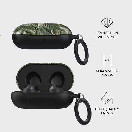 So Lush - Bannana Leaves Samsung Galaxy Buds Case 4