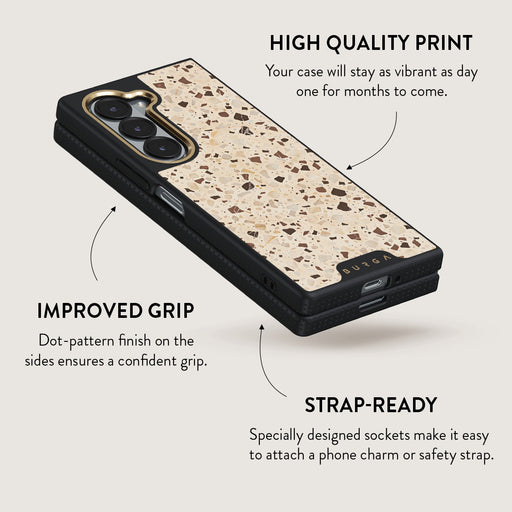 Distant Noise - Terazzo Samsung Galaxy Z Fold 6 Case 5