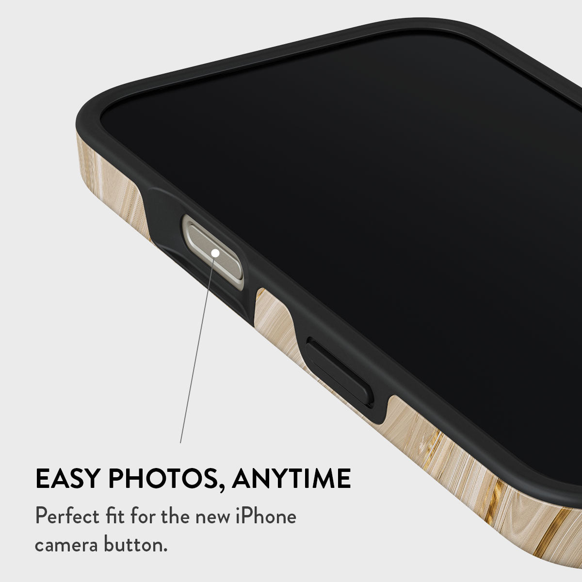 Full Glam - Beige iPhone 16 Pro Max Case | BURGA