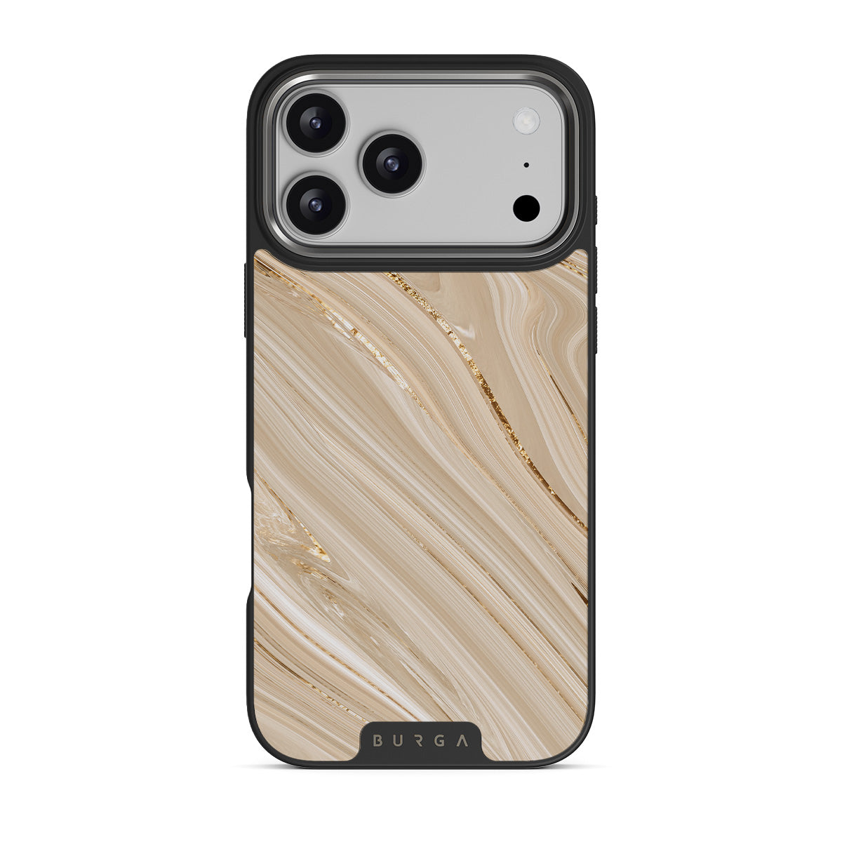 Full Glam - Beige iPhone 17 Pro Max Case | BURGA