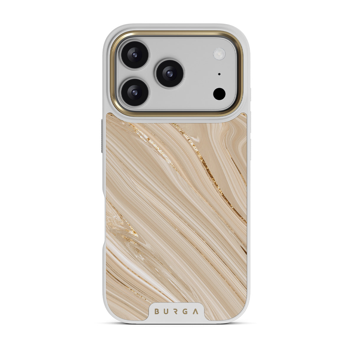 Full Glam - Beige iPhone 17 Pro Case | BURGA