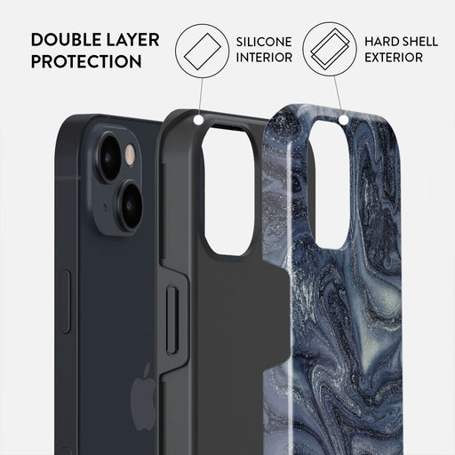 Navy Trench - Blue iPhone 15 Case 6