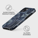 Navy Trench - Blue iPhone 15 Case 7