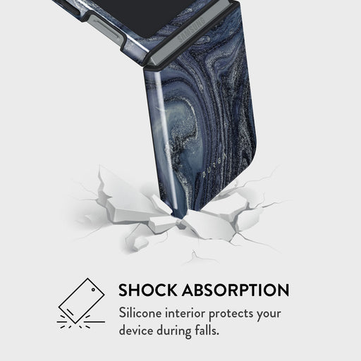 Navy Trench - Blue Samsung Galaxy Z Flip 6 Case 4