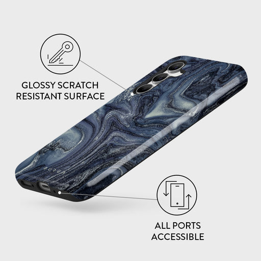 Navy Trench - Blue Samsung Galaxy A55 Case 3