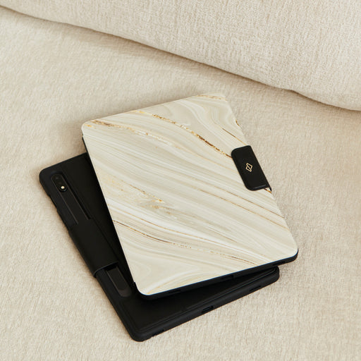 Full Glam - Beige Samsung Galaxy Tab S9 Case 8