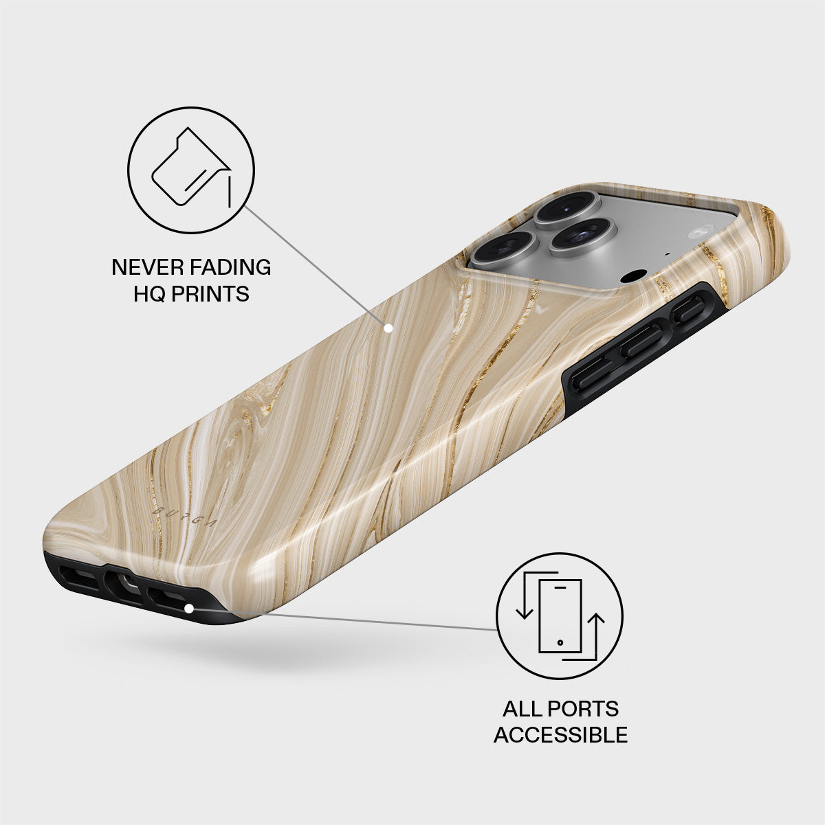 【新品未使用】BURGA スマホカバー iPhone17 iPhone 17 Pro Max Case, Full Glam | BURGA