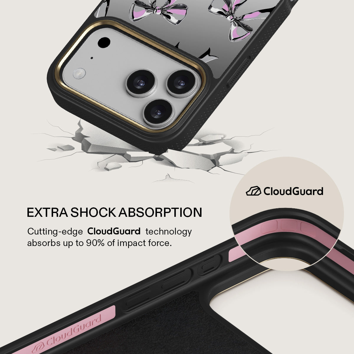 BURGA First Frost - iPhone 17 Pro ケース iPhone 17 Pro Max Case, Dreamer | BURGA