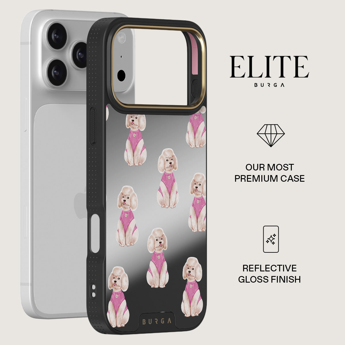 iPhone 17 Pro Max Case, Poodle | BURGA