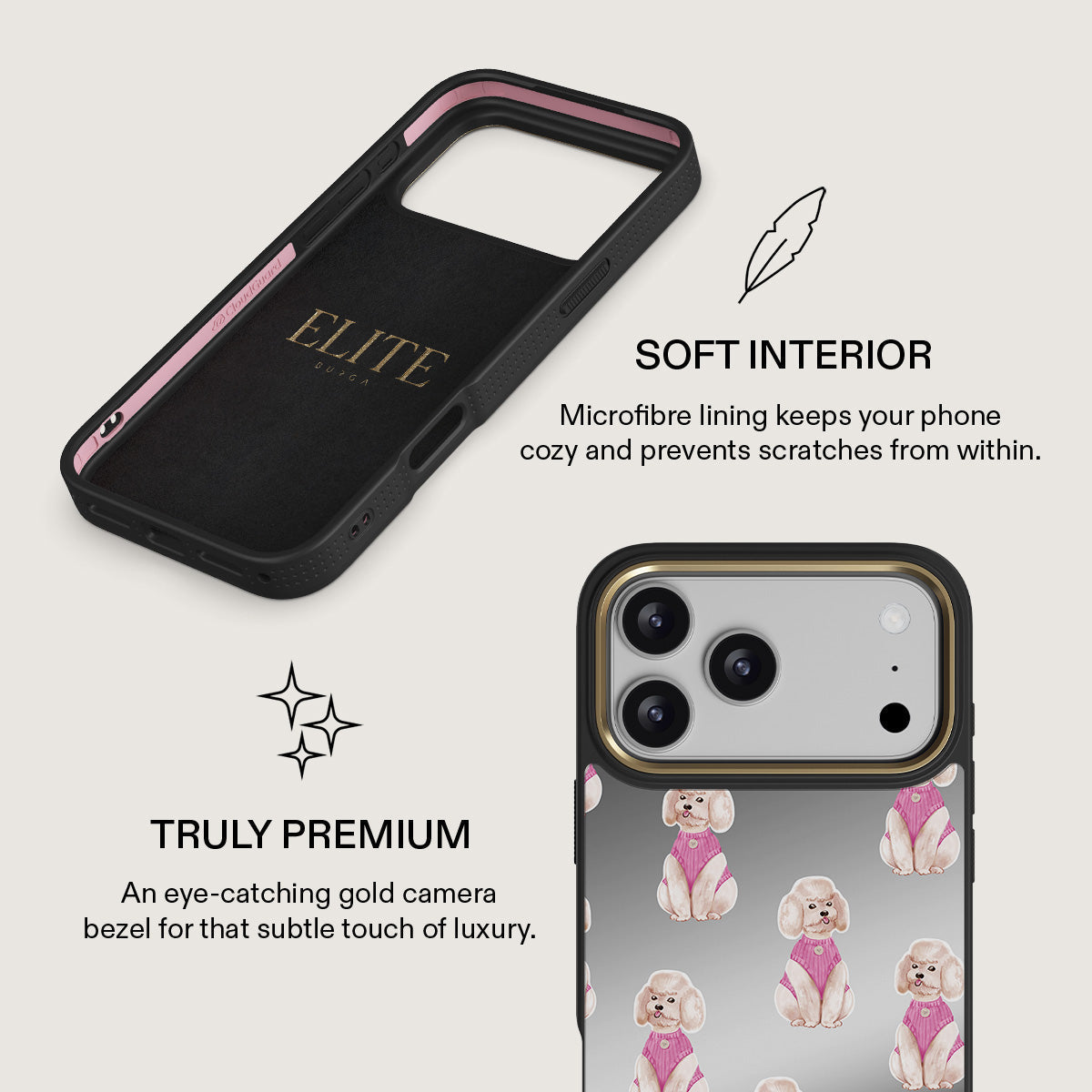 iPhone 17 Pro Max Case, Poodle | BURGA