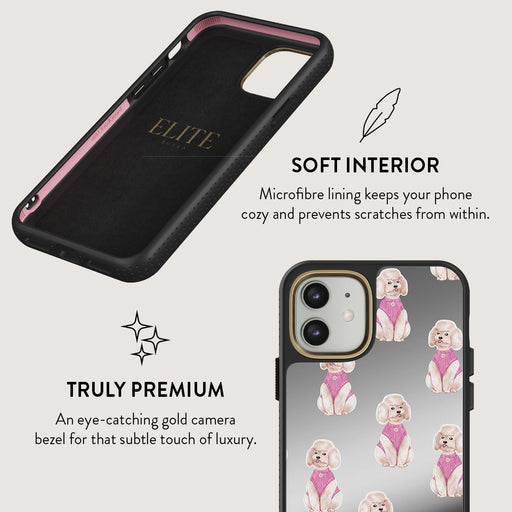 Poodle - iPhone 12 Case 7