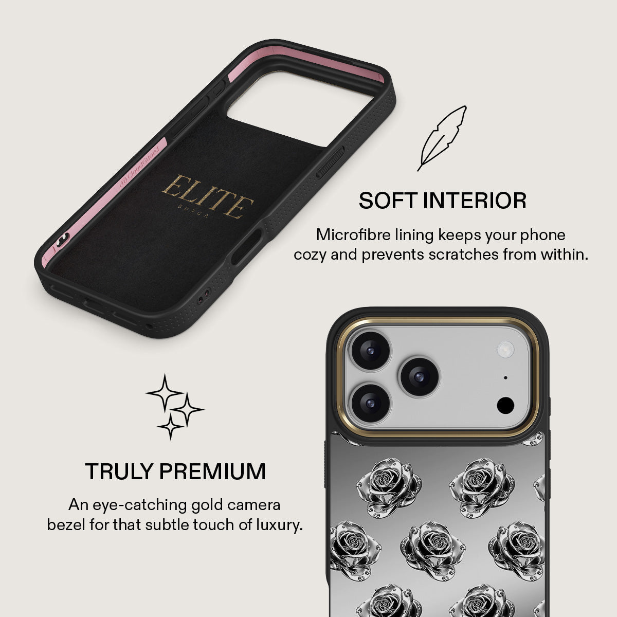BURGA First Frost - iPhone 17 Pro ケース Frozen - iPhone 17 Pro Max Case | BURGA