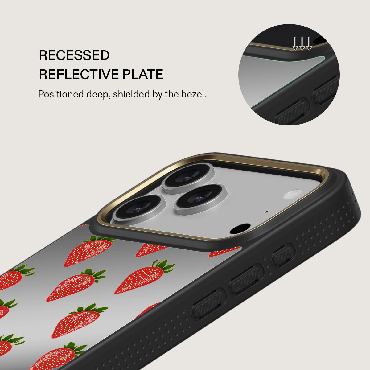 iPhone 17 Pro Max Case, Strawberry Girl | BURGA