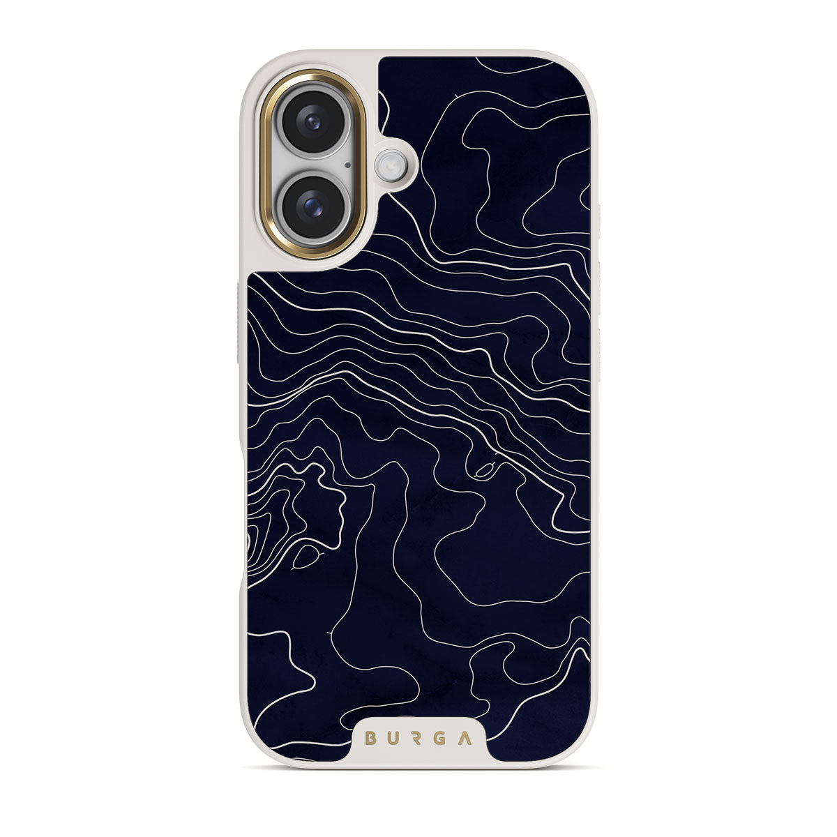 Drifting Shores - Line Art iPhone 16 Plus Case | BURGA