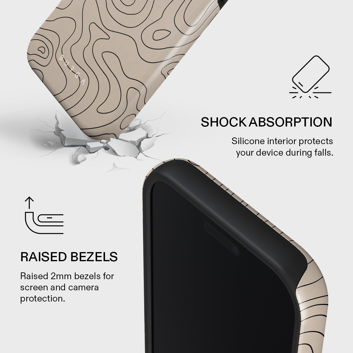 Wild Terrain - Minimalist iPhone 17 Pro Case | BURGA