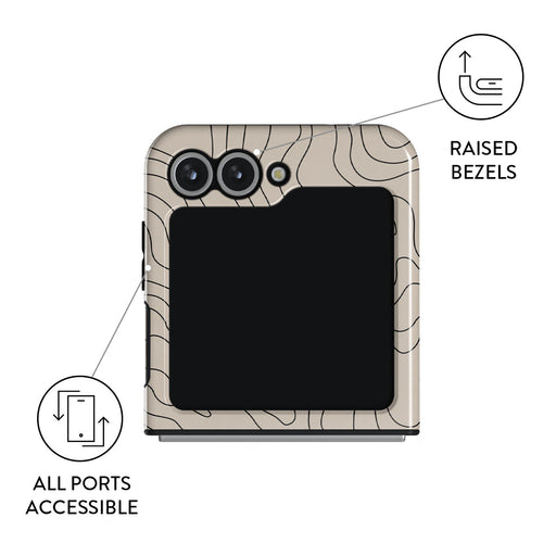Wild Terrain - Minimalist Samsung Galaxy Z Flip 6 Case 3