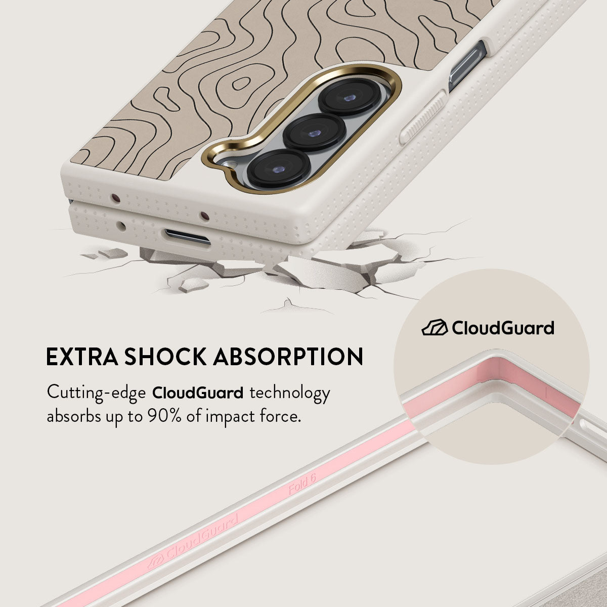 Wild Terrain - Minimalist Samsung Galaxy Z Fold 6 Case | BURGA