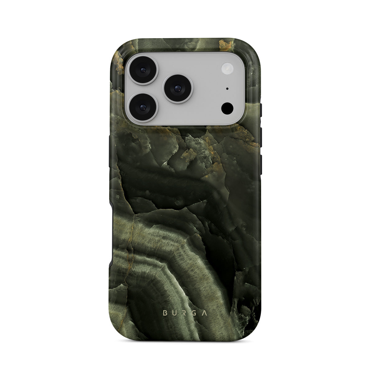 Misty Forest - Green Marble iPhone 17 Pro Case | BURGA