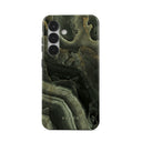 Misty Forest - Green Marble Samsung Galaxy S25 Case 1