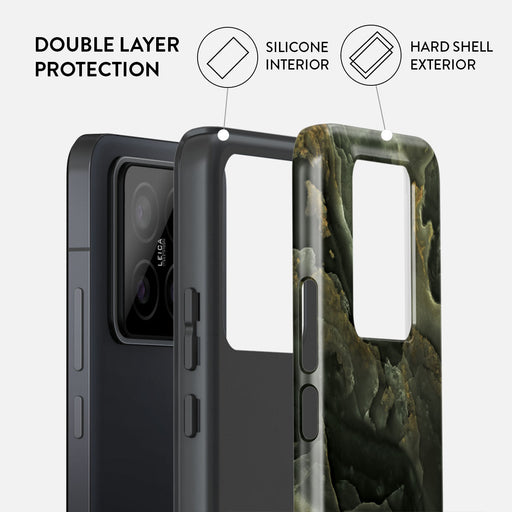 Misty Forest - Green Marble Xiaomi 14 Pro Case 2