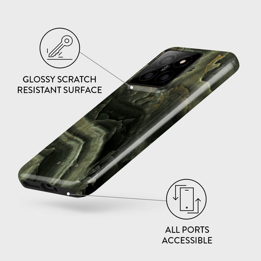Misty Forest - Green Marble Xiaomi 14 Pro Case 3