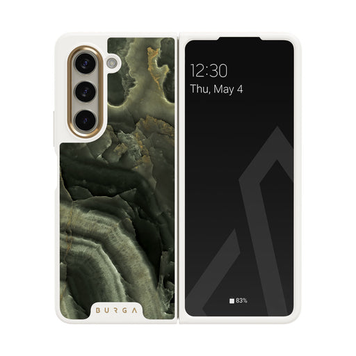 Misty Forest - Green Marble Samsung Galaxy Z Fold 5 Case