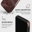Fire Wood - Brown Marble Samsung Galaxy A25 Case 4
