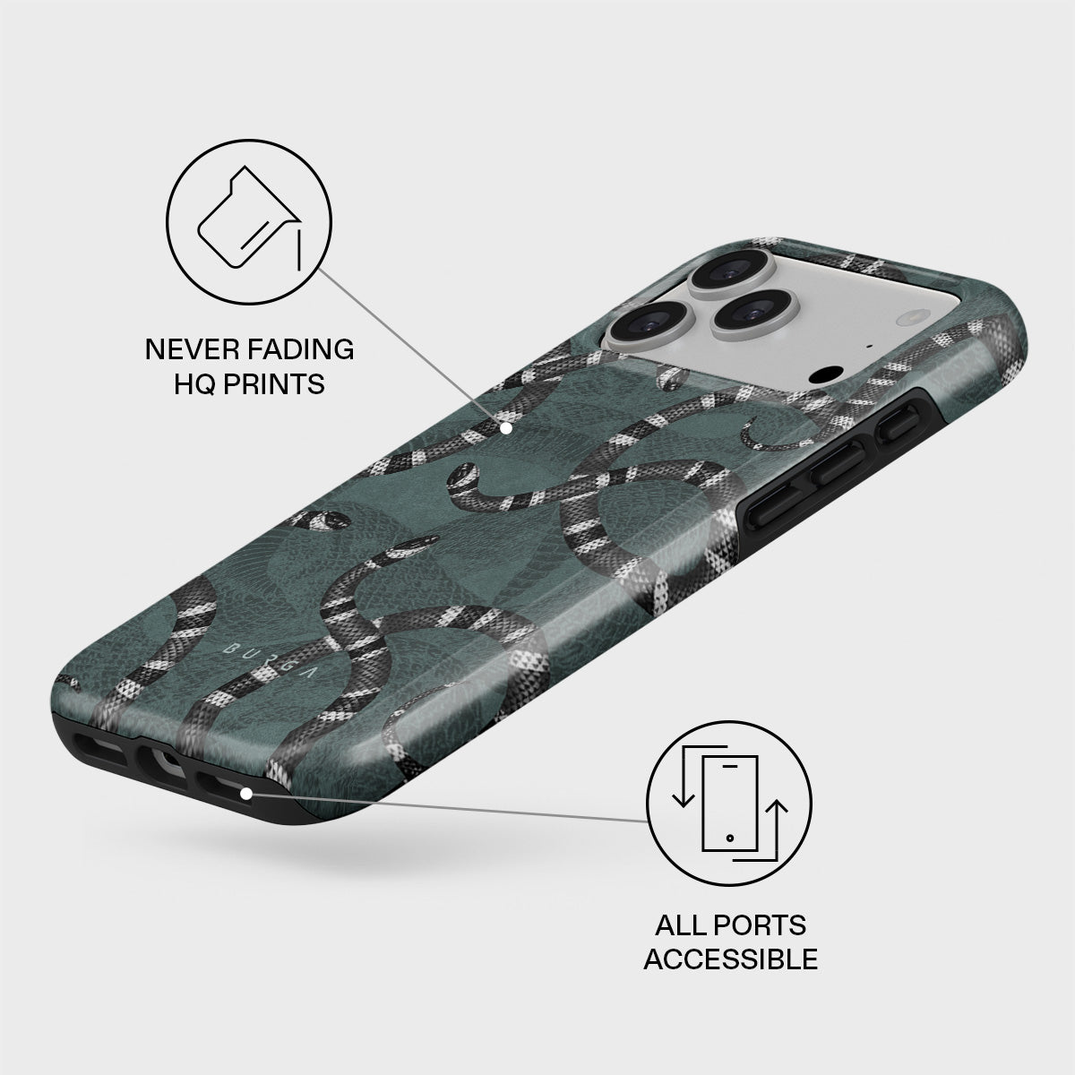 BURGA Concrete Jungle iPhone17ケース袋付き BURGA Concrete Jungle iPhone17ケース袋付き - メルカリ
