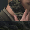 Misty Forest - Green Marble Samsung Galaxy S25 Case 5