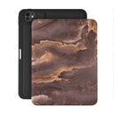 Fire Wood - Brown Marble iPad Pro 11 (7th Gen) Case 1