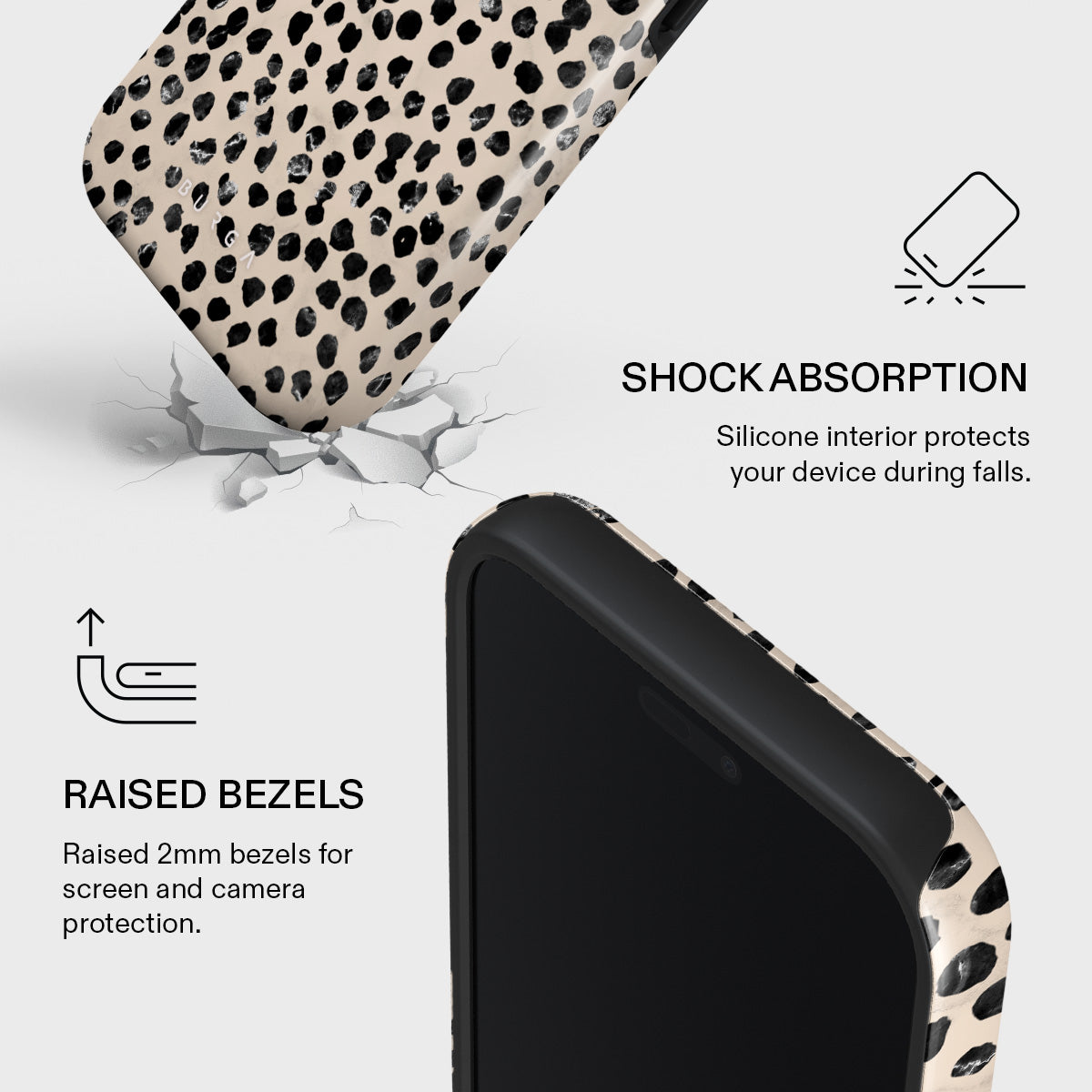 Almond Latte - Cute iPhone 17 Pro Max Case | BURGA