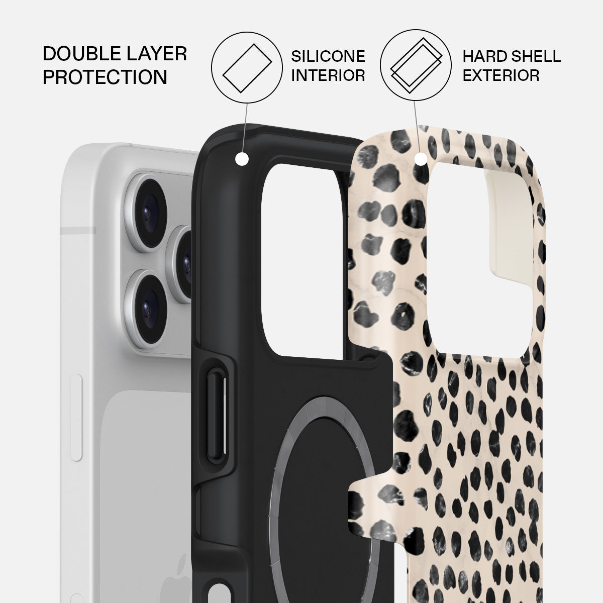 Almond Latte - Cute iPhone 17 Pro Case | BURGA