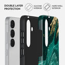 Emerald Pool - Elegant Samsung Galaxy S25 Case 2