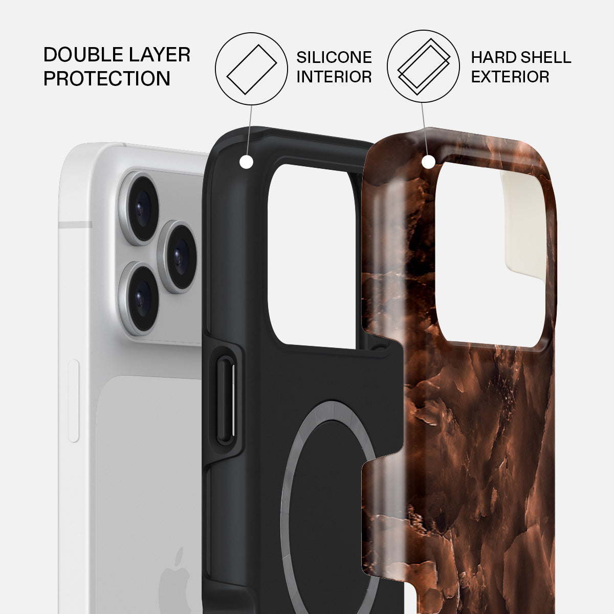 Toasted Chestnut - Brown iPhone 17 Pro Max Case | BURGA